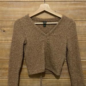 brown long sleeve